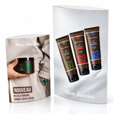 CHEVALET GELS POTS ET TUBES